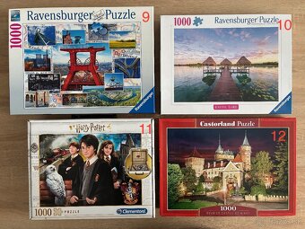 predám puzzle 1000ks rôzne - 3