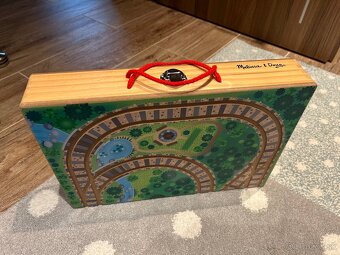 Melissa & Dough stavebnica v drevonom kufri - 3