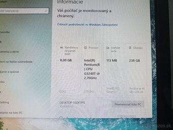 predám mini počítač Lenovo ThinkCentre M73 + Windows 10 - 3