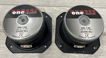 Stredové reproduktory MONACOR MS-130 - 3