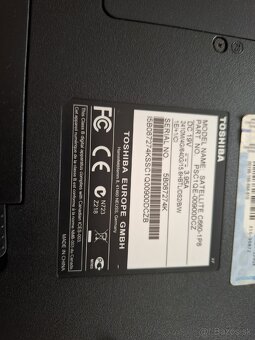 Predám notebook Toshiba - 3