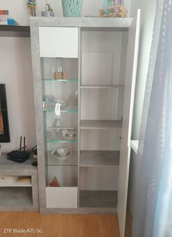 Obývacia stena dekor betón - 3