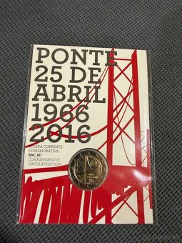Portugalsko BU 2 euro mince - 3