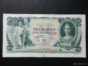 Bankovka 50 Kč 1929 a 100Kč 1931 neperforované - 3