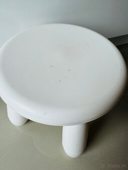 Biela stolička Ikea Malm - 3