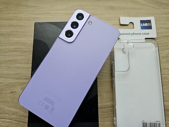 Samsung Galaxy S22 5G, fialovy, top stav,zaruka,kryt - 3