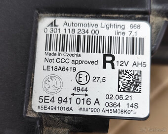Skoda Octavia 4 LED Matrix 5E4 941 016 A - 3