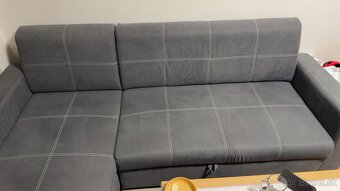 Moderná Rohová Rozkladacia Sedačka Kirsten IV - 3