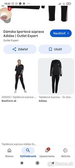 Adidas pánske dámske detské zateplené supravy - 3
