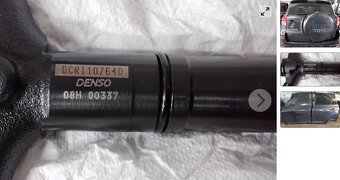 TOYOTA RAV4 2.2 D-4D 2008 predám DVERE, trysky DCRI107640, P - 3