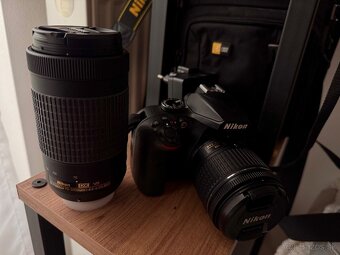 Nikon D3400 set - ako nový - 3