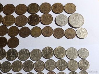 Mince ZSSR 1961-1991 128ks každá iná - 3