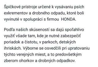 Speciálný vysavač Honda - 3