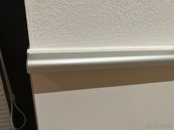 Ikea Asker lista 124cm a 67,5cm dlhá/ 2xpolica/1xdrziak - 3
