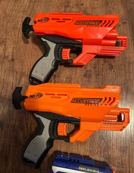 Nerf zbrane 5x + naboje - 3