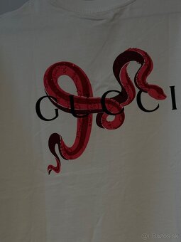 Tricko gucci biele nové - 3