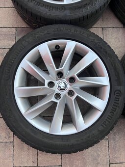 Original hliníkové disky Škoda R17,5x112 - 3