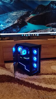 Herný nový PC – RTX 3060 Ti+Ryzen 5+32GB RAM+NVMe+SSD - 3