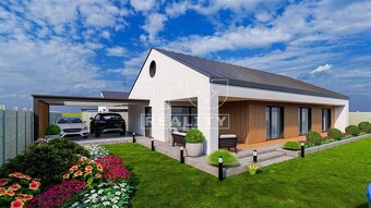 NADŠTANDARDNÁ NOVOSTAVBA 4KK na slnečnom pozemku v obci... - 3