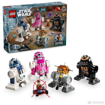 NOVÉ LEGO STAR WARS 75392 Creative Play Droid Builder - 3