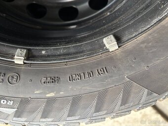 Predám Zimné kolesá na diskoch 205/60 r16 Caddy - 3