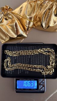 Zlata retiazka anker pilka 14k 585/1000 106g - 3