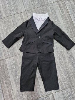 Detský oblek s košeľou - 3