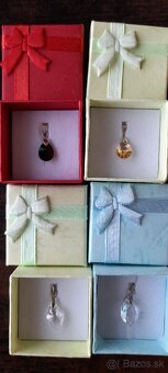 Strieborné prívesky,  náušničky - 3