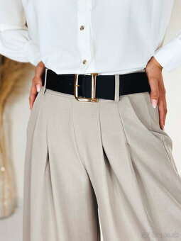 Dámske široké nohavice - 3