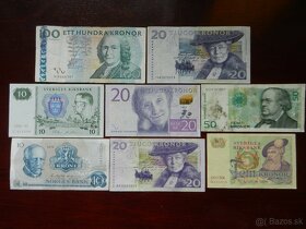 Bankovky Finsko, Švedsko, Portugalsko a iné - 3