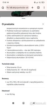 Aku kosačka Parkside - 3
