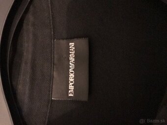 EMPORIO ARMANI originál damske polotricko black S - 3