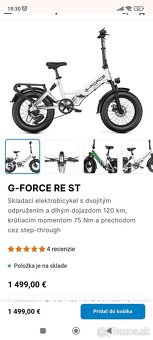 Elektro bicykel G-force RE ST - 3