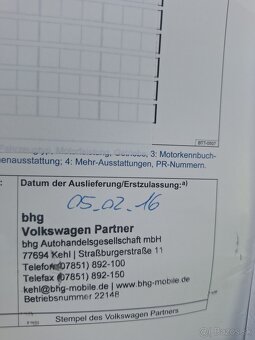 VW GOLF VII 1,6 TDI 81KW ROK 2016 - 3