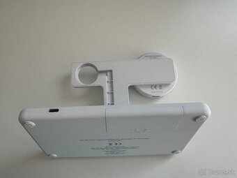 FIXED MagPowerstation – biela nabíjacia stanica 3v1 - 3