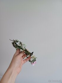 SVADBA: Svadobný kvetinový veniec SaFiore - 3