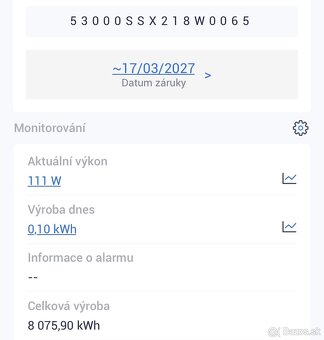 Menic GoodWe 3000-XS 3kWp 1x MPPT + WIFI modul - 3