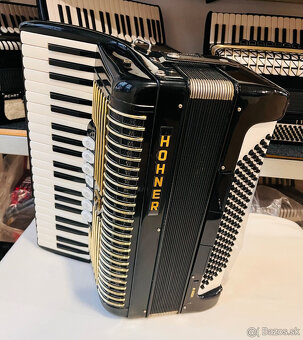 Predám akordeón HOHNER Verdi III 120 basový Používaný- Top s - 3