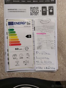 Predám Pračku WihrlPool v Zaruke - 3