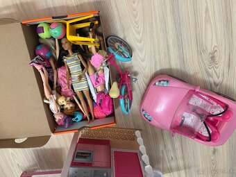 Barbie domček, salon, doplnky - 3
