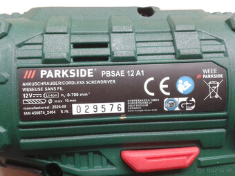 šrobovačka Parkside - 3