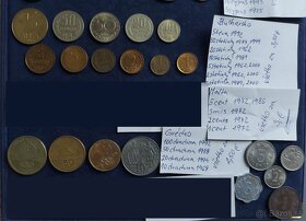 Zbierka mincí - rôzne svetové mince - Európa 3 - 3