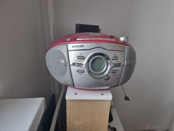 Rádio Sencor FM,AM,CD,MP3,MC ideálne do kuchyne, izby.. - 3