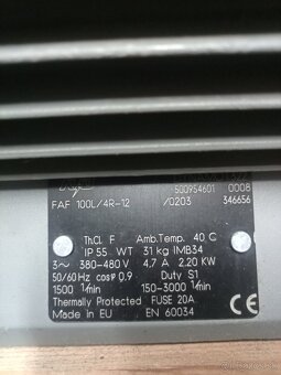 Elektromotor frekvenčný menič - 3