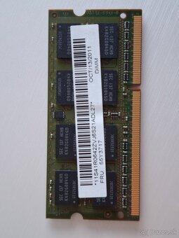 Pamäť RAM DDR3, 4 GB do notebooku. - 3