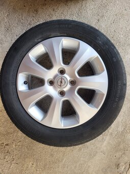 HLINIKOVE DISKY ORIGINAL OPEL AGILA 4x100 185/60 R15 LETNE - 3