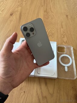 iPhone 15 Pro Max 1 TB Natural Titanium v záruke - 3