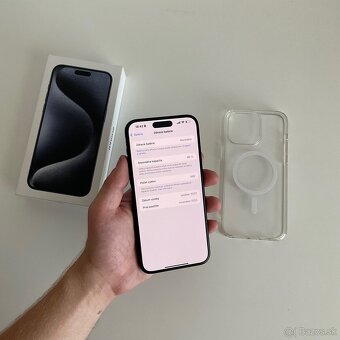 Vymením 15 Pro Max 256GB - 3