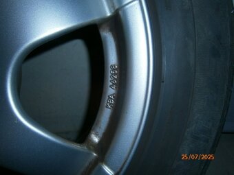 Hlinikové disky Škoda, VW, 5x112, 195/65 R15 - 3
