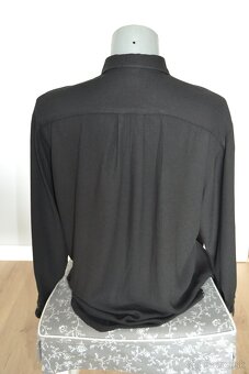 Dámska čierna košeľa, veľkosť 42 - 3